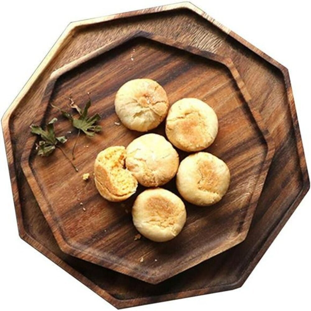 Acacia Wood Charcuterie Board Set Serving Trays Cheese Fruit Veggie Platter